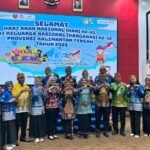 Wakil Ketua I DPRD Kalimantan Tengah (Kalteng) Riska Agustin saat menghadiri Hari Anak Nasional, belum lama ini.