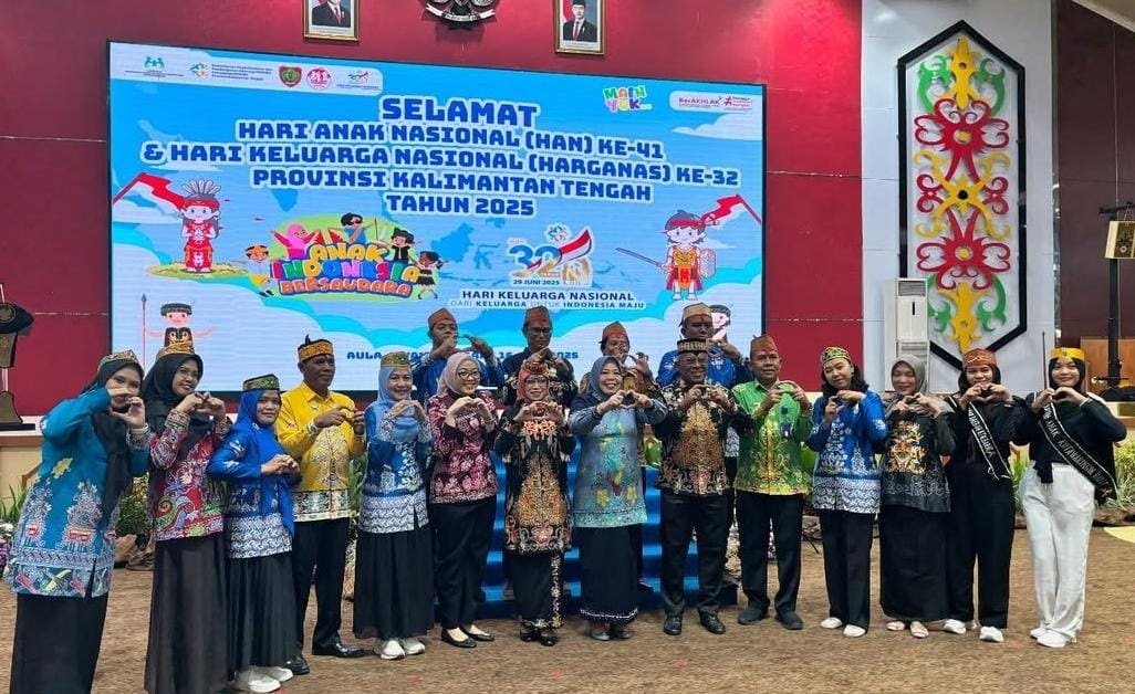 Wakil Ketua I DPRD Kalimantan Tengah (Kalteng) Riska Agustin saat menghadiri Hari Anak Nasional, belum lama ini.