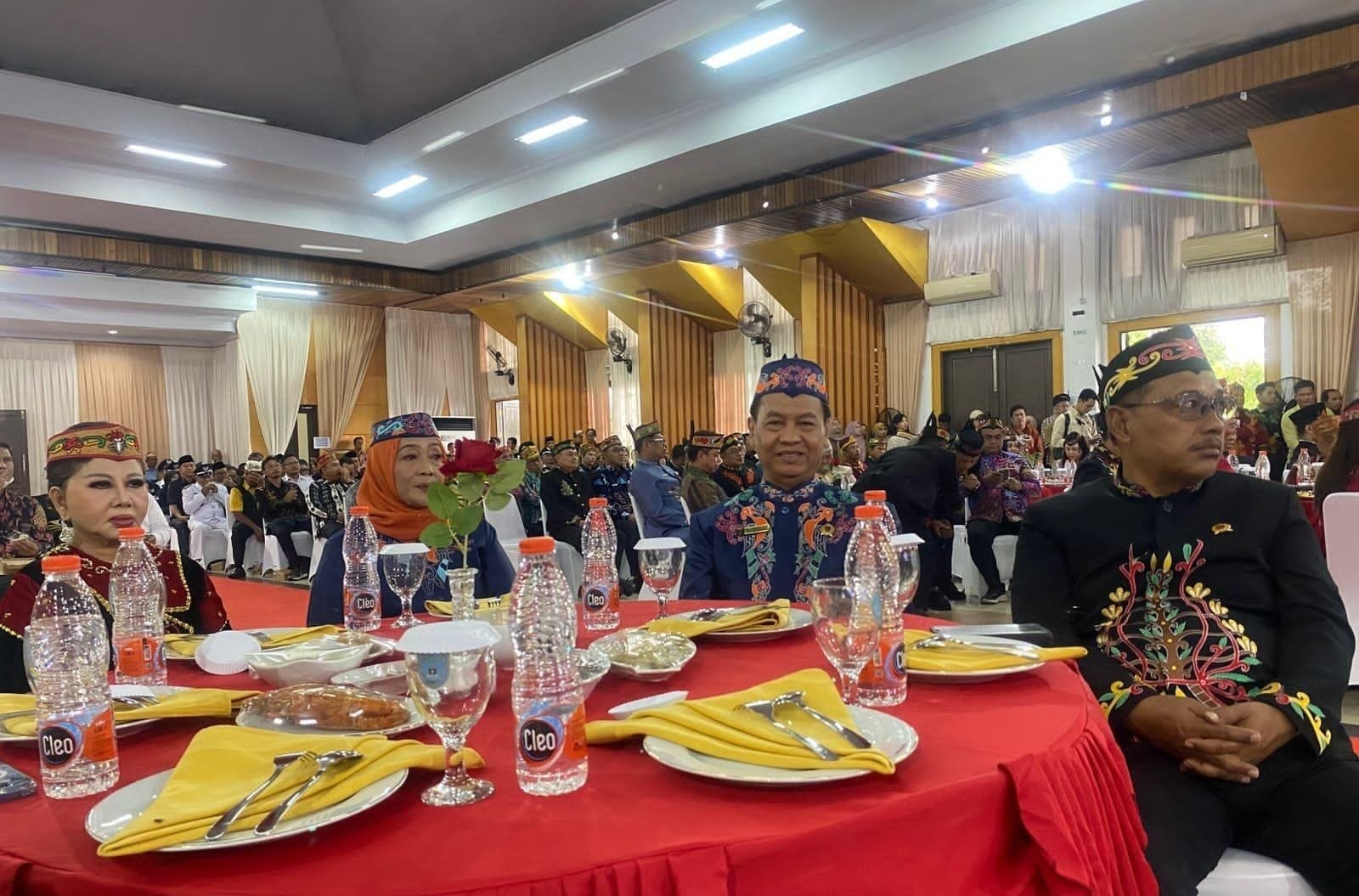 Ketua Komisi III DPRD Kalteng Sugiyarto saat menghadiri HUT Kabupaten Lamandau kemarin, belum lama ini