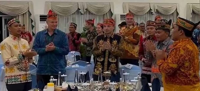 Wakil Ketua II DPRD Kalteng Muhammad Ansyari saat menghadiri kegiatan ramah tamah dengan Besar Federasi Rusia untuk Indonesia dan tim kunjungan kerja reses Komisi IX DPR RI ke Kalteng.