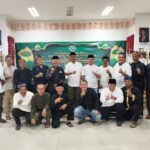 Foto bersama pengurusa PAguyuban Lembur Kuring Jawa Barat dan Banteng Provinsi Kalteng pada kegiatan Isra Mi`raj 1447 H, pada Minggu (25/1).