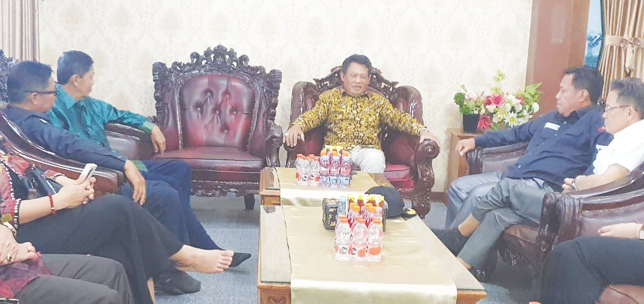 KUNKER Komisi I DPRD Provinsi Kalimantan Tengah, melaksanakan kunjungan kerja ke Pemerintah Kabupaten Seruyan.