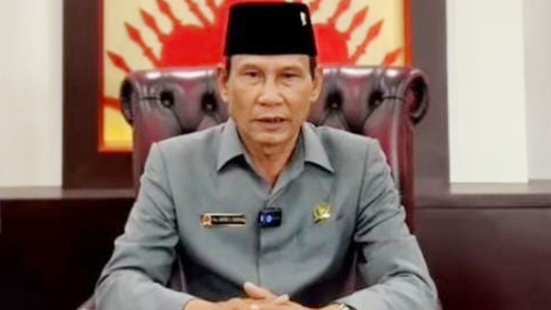 Ketua DPRD Kalteng Arton S Dohong saat menyampaikan arahan, beberapa waktu lalu di Palangka Raya.