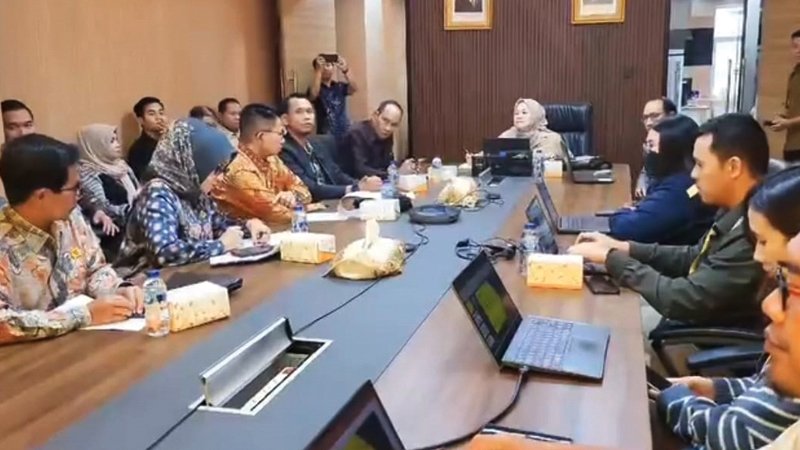 Pertemuan jajaran pimpinan dan Anggota DPRD Kalteng dengan pihak Kementerian ESDM RI.