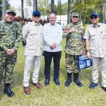 Wakil Ketua DPRD Kalimantan Tengah, M. Ansyari (paling kiri), mewakili unsur pimpinan dari DPRD Kalteng, mengikuti agenda Akmil di Magelang pada 15–19 April 2026.