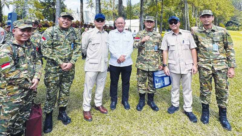 Wakil Ketua DPRD Kalimantan Tengah, M. Ansyari (paling kiri), mewakili unsur pimpinan dari DPRD Kalteng, mengikuti agenda Akmil di Magelang pada 15–19 April 2026.
